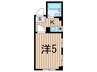 メゾン武蔵小山 1Kの間取り