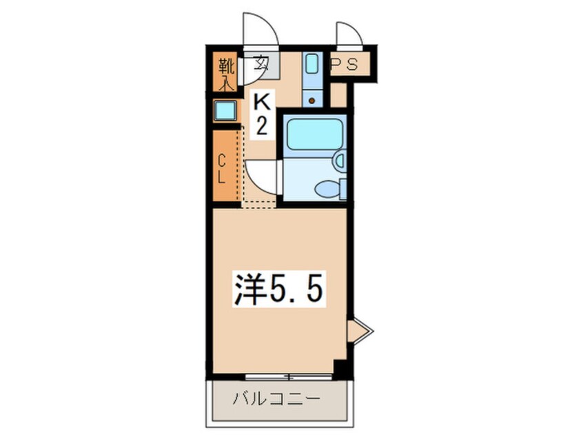 間取図 ルクレ青葉台