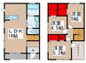 リ－ブルファイン増富7号棟 3LDKの間取り