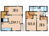 Ｄｏｍｙ鉄飛 2LDK+Sの間取り