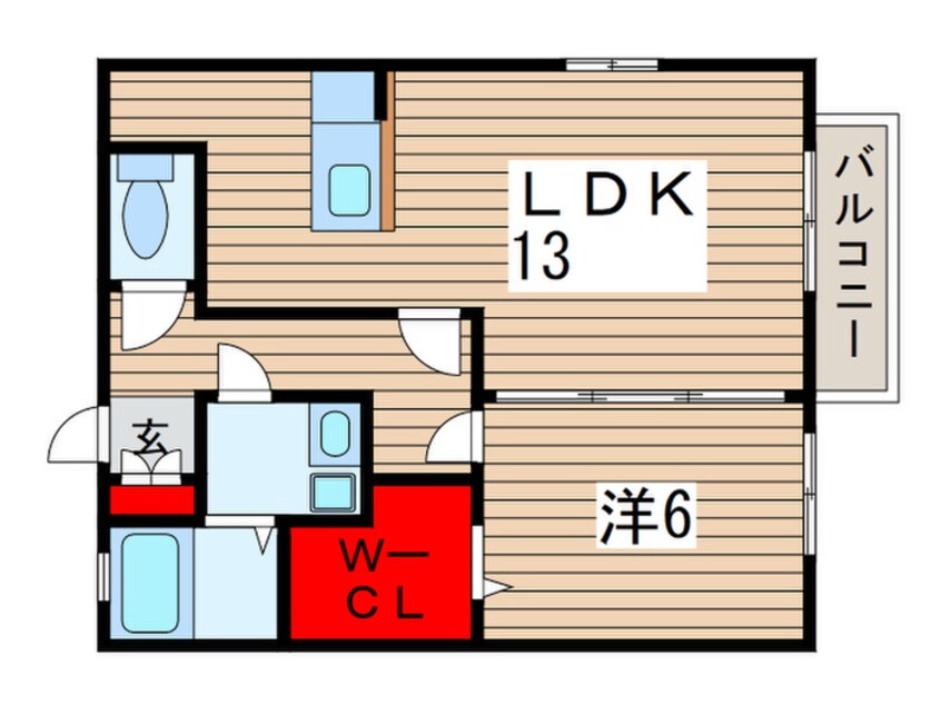 間取図 エクセルF