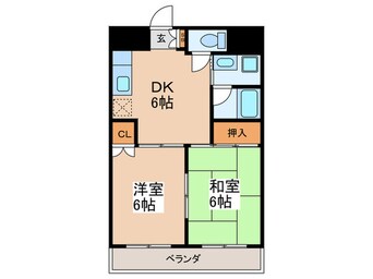 間取図 ＫＯＤＡヒルズ四つ木