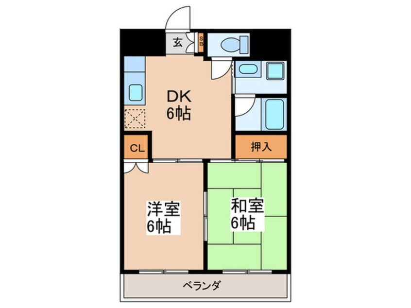 間取図 ＫＯＤＡヒルズ四つ木