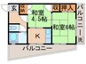和田ビル 2Kの間取り