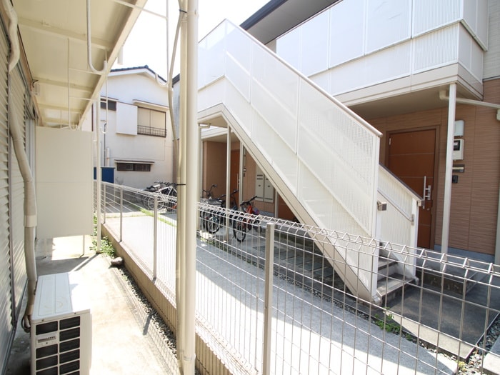 ベランダ・バルコニー 吉田ハイツC