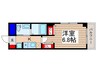 エクセドラ上福岡 1Kの間取り