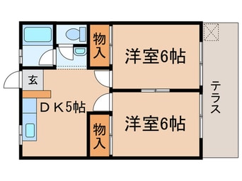 間取図 コ－トハウス大泉