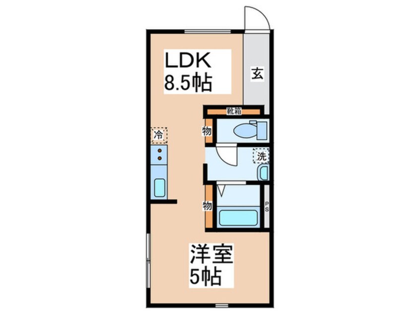 間取図 仮）Ｂｅｎｅ海老名