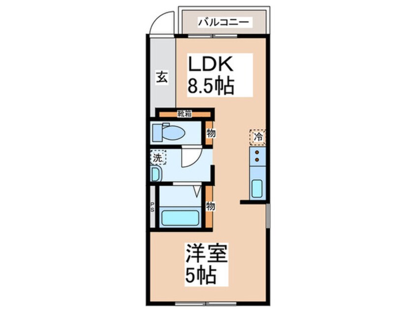 間取図 仮）Ｂｅｎｅ海老名