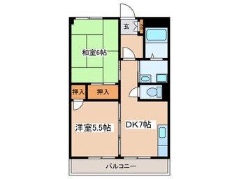 間取図 サンビスタ西台