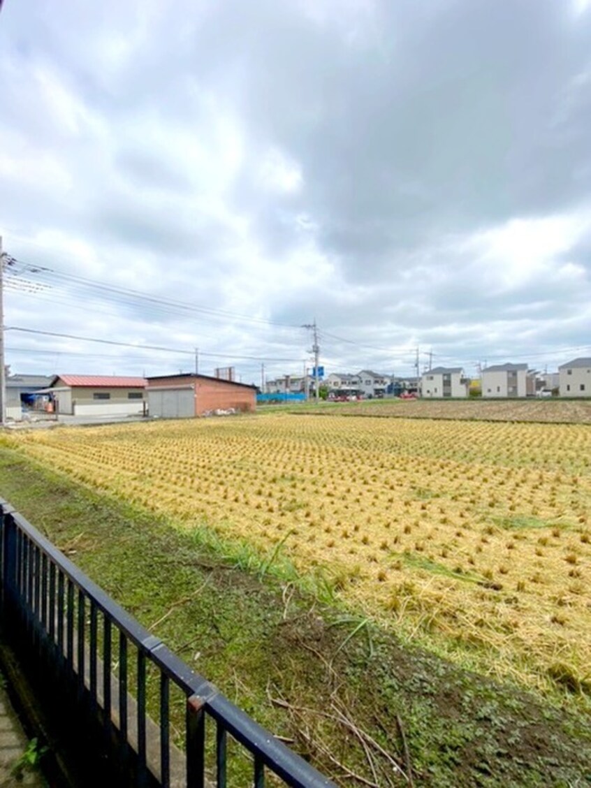 室内からの展望 コ－ポ小山