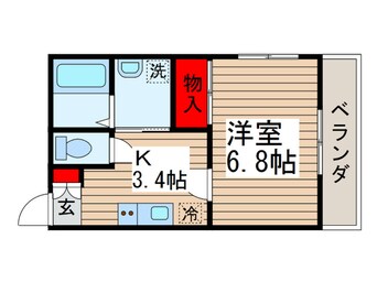間取図 Casetta Carina