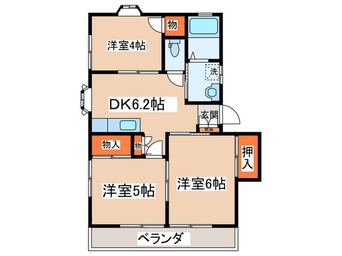 間取図 エクセルＢ