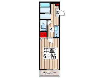 間取図 ウエストガーデン吉川