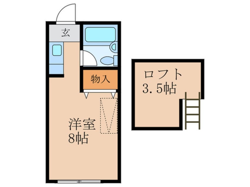 間取図 コーポオリンピア
