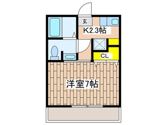 間取図 ＭＩＲＡ鵠沼