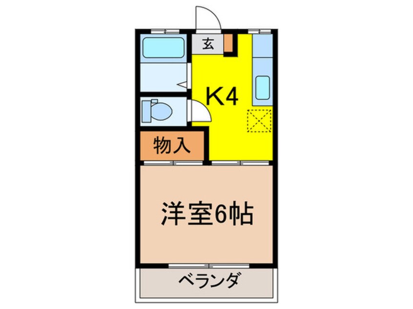 間取図 サンハイツ