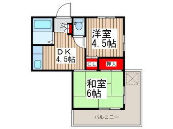 間取図 石田コーポレイト