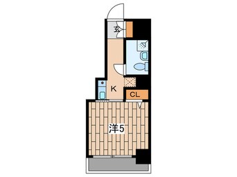 間取図 ヴァンハウス吉野町(201)