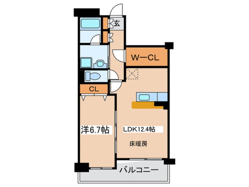 間取図 サントル野川