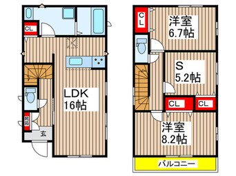 間取図 Ｋｏｌｅｔ新検見川#02