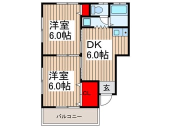 間取図 長蔵マンション