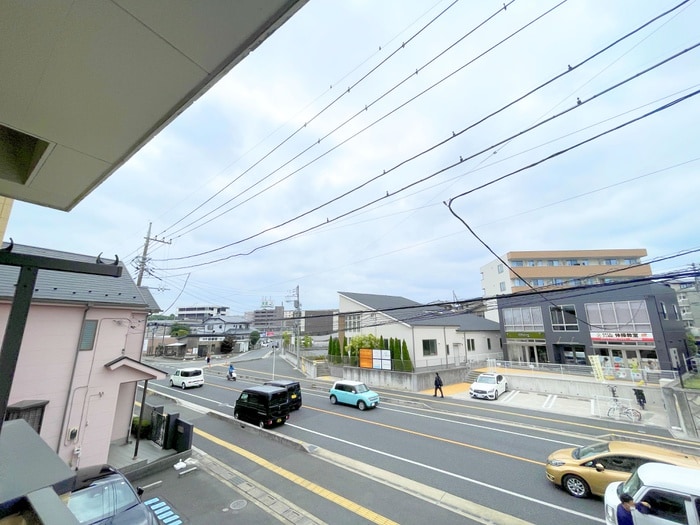 室内からの展望 長蔵マンション