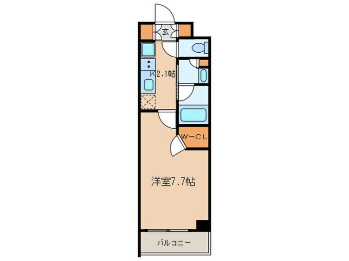 間取り図 プライムメゾン市谷山伏町