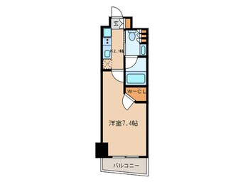 間取図 プライムメゾン市谷山伏町