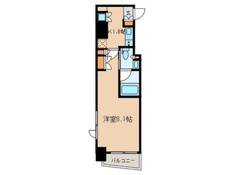 間取図 プライムメゾン市谷山伏町