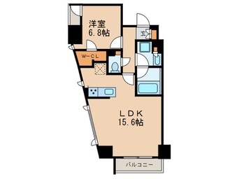 間取図 プライムメゾン市谷山伏町