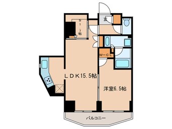 間取図 プライムメゾン市谷山伏町