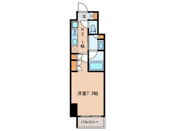 間取図 プライムメゾン市谷山伏町