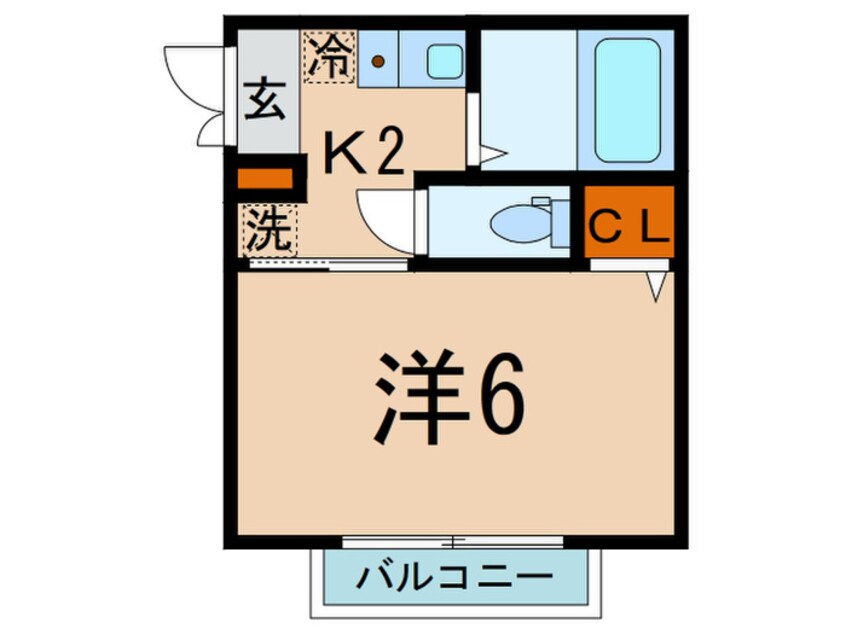 間取図 サル－テ白山