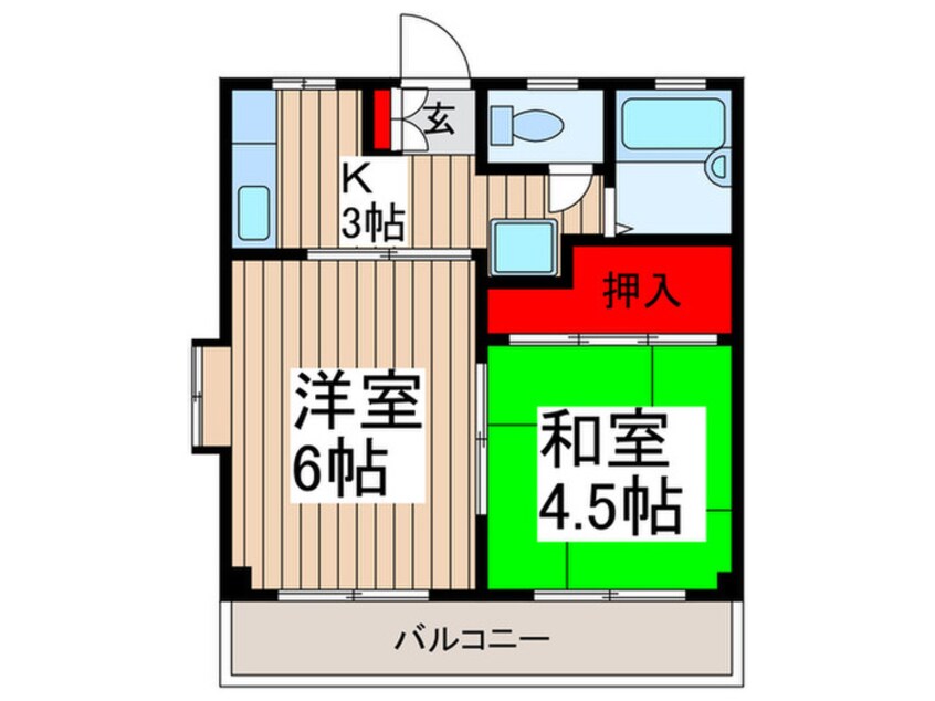 間取図 シャンペイトルさとう