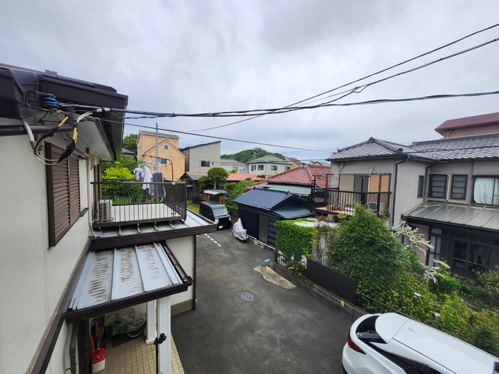 室内からの展望 エトワール馬堀