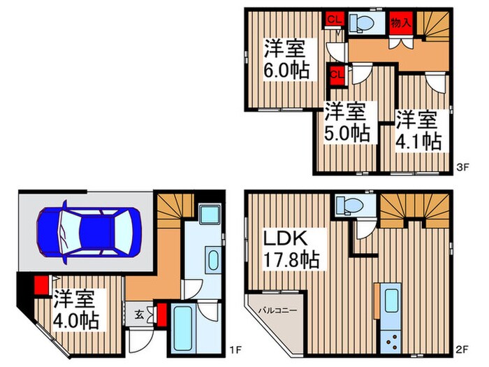 間取り図 Kolet東浦和#10