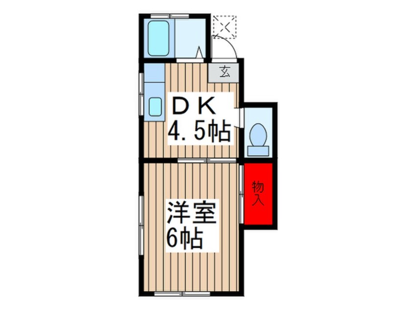 間取図 コ－ポ和田Ａ