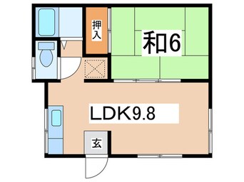 間取図 浦賀7丁目アパート