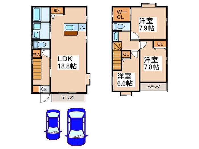 間取り図 永井貸家A号棟