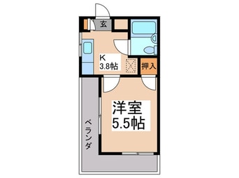 間取図 フラッツ青葉台
