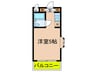 ユースフル祐天寺NO.２（422） 1Rの間取り
