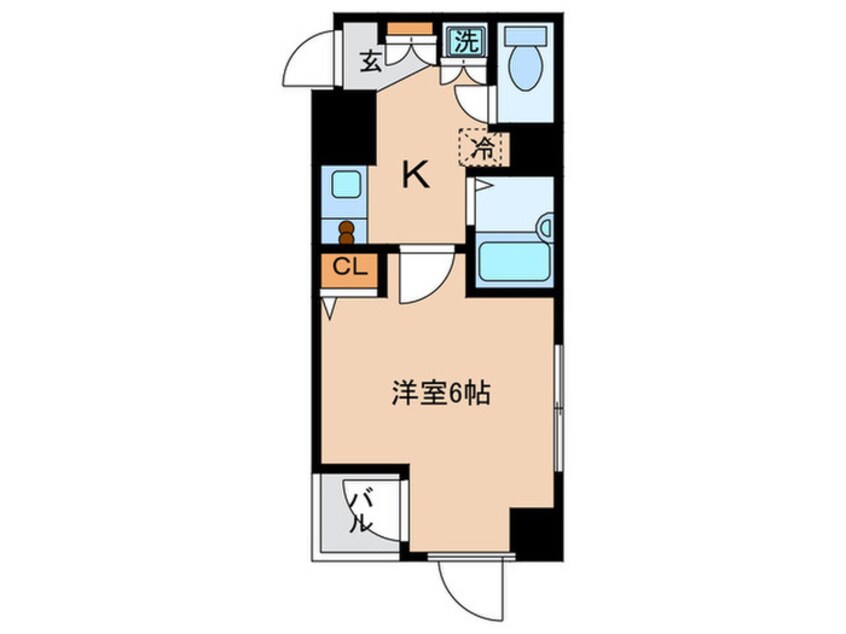 間取図 フォルトゥナ文京後楽園(４０２)