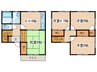 クオーレ鴨宮G棟 4DKの間取り