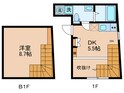 COCOCUBE久が原の間取図