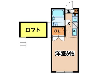 間取図 ロフト４８７