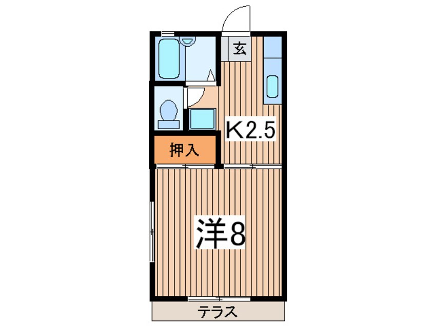 間取図 今井ハイツＥ棟