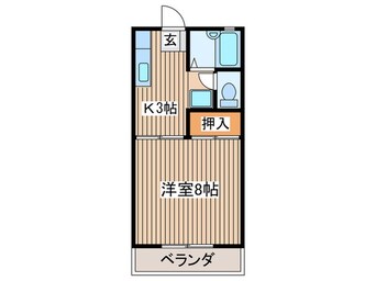 間取図 今井ハイツＥ棟