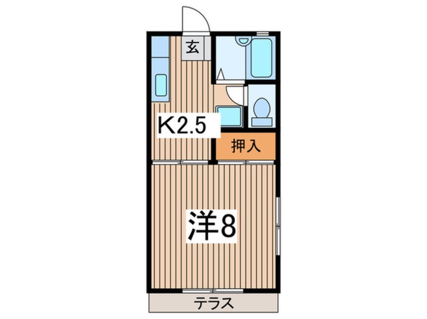 間取図 今井ハイツＥ棟