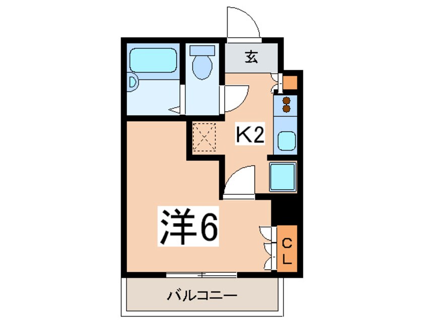 間取図 ＶＩＶＲＥ横浜白楽壱番館